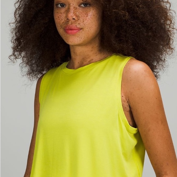 ❤️ Lululemon Action Always Tank Size 6 YLSR NWT - Picture 7 of 9